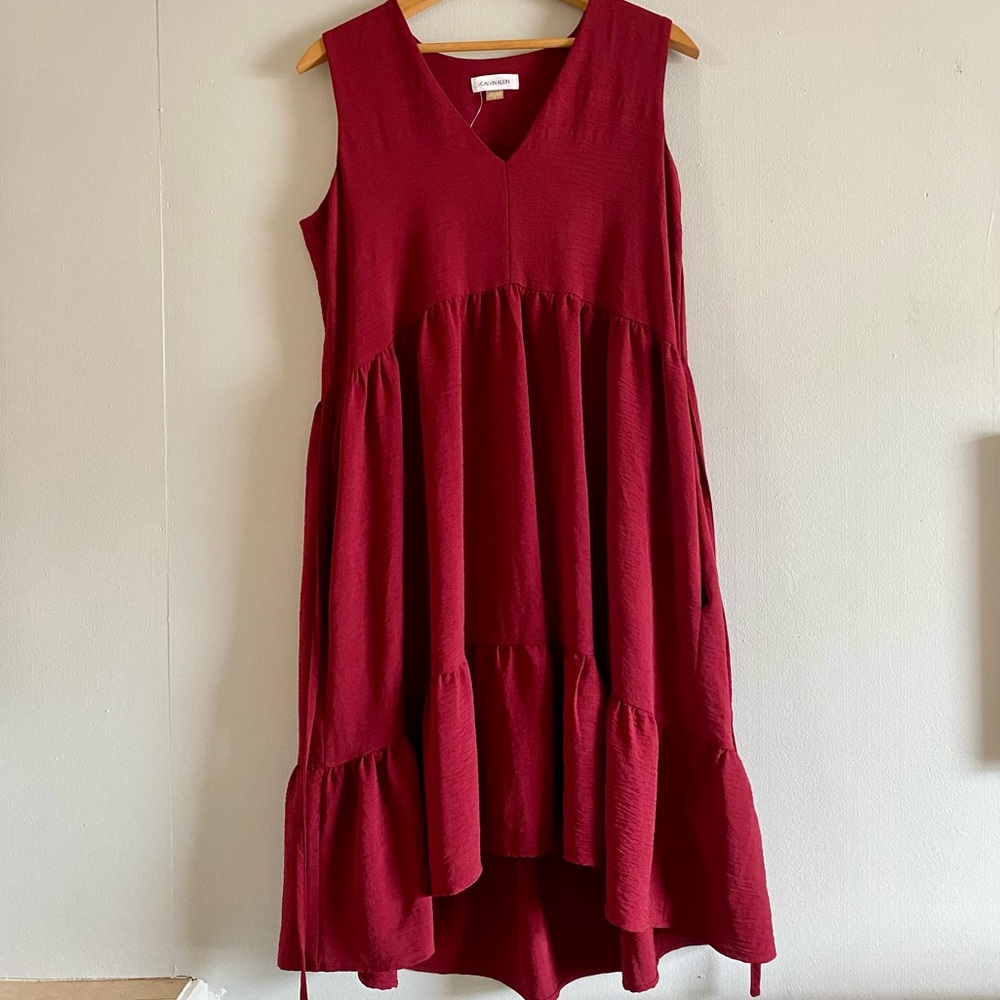 Womens Calvin Klein Dress with Tie